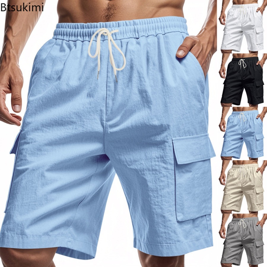 ใหม่ 2025 กางเกงขาสั้นสินค้าผู - Short Linen Drawstring บทวิจารณ์และราคา
