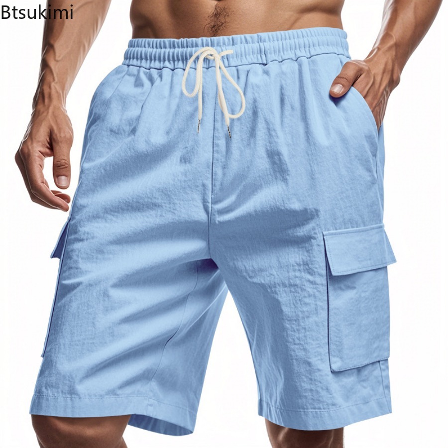 ใหม่ 2025 กางเกงขาสั้นสินค้าผู - Short Linen Drawstring บทวิจารณ์และราคา