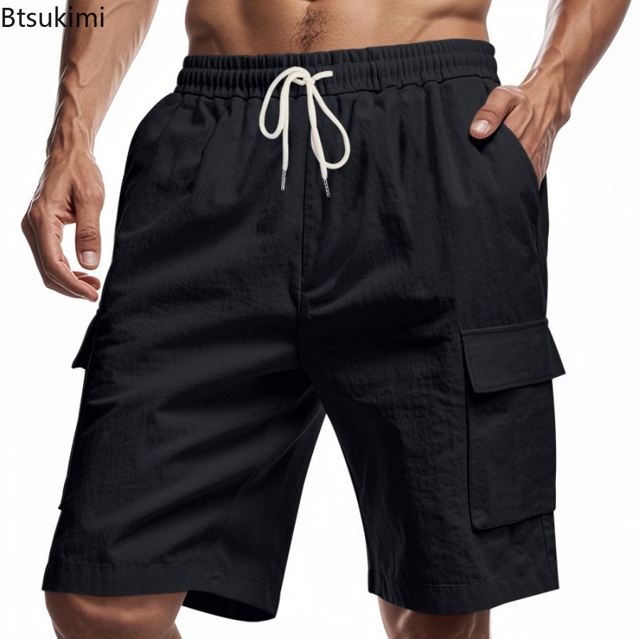 ใหม่ 2025 กางเกงขาสั้นสินค้าผู - Short Linen Drawstring บทวิจารณ์และราคา