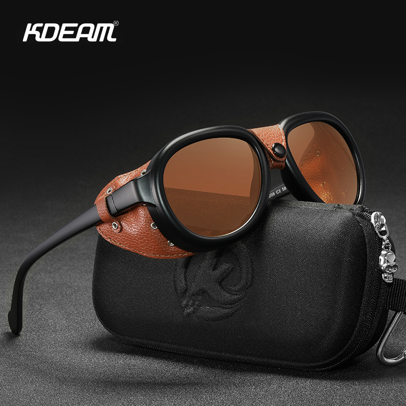 KDEAM แว่นกันแดดนักบิน Steampu - Sunglasses Aviator Polarized บทวิจารณ์และราคา