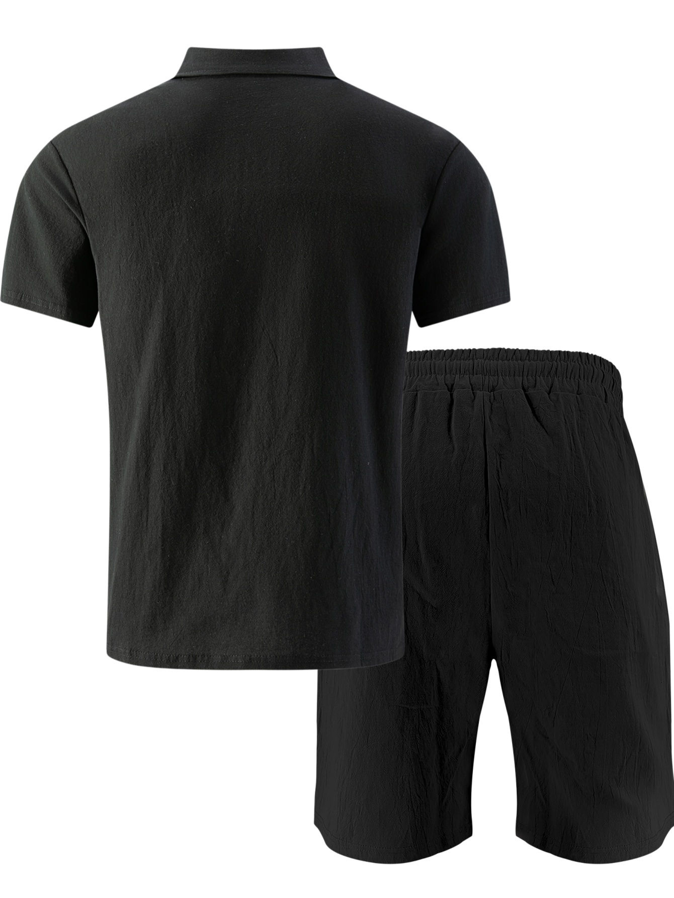 ชุดเซ็ต 2 ชิ้น เสื้อโปโลแขนสั้ - Short Linen Drawstring บทวิจารณ์และราคา