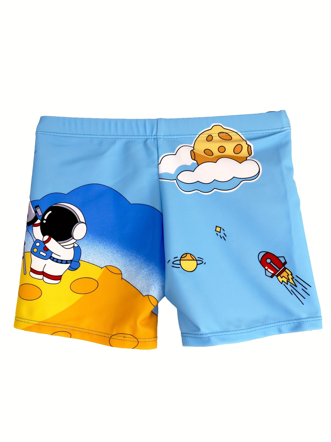 กางเกงว่ายน้ำแห้งเร็วลายการ์ตู - Swim Trunk Quick Dry บทวิจารณ์และราคา