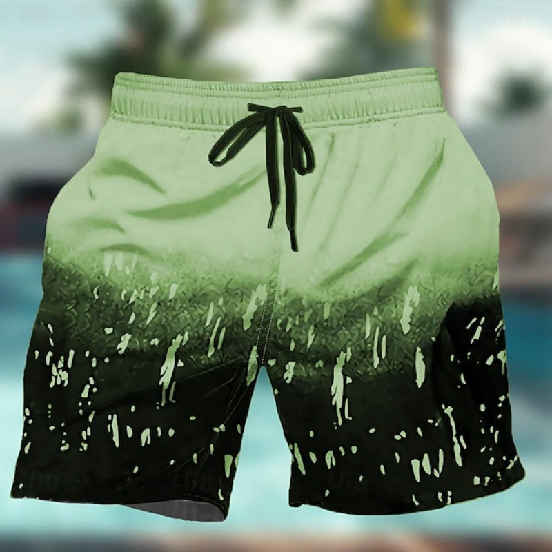 Gradient กราฟิกที่มีสีสันกางเก - Trunks Board Surf บทวิจารณ์และราคา