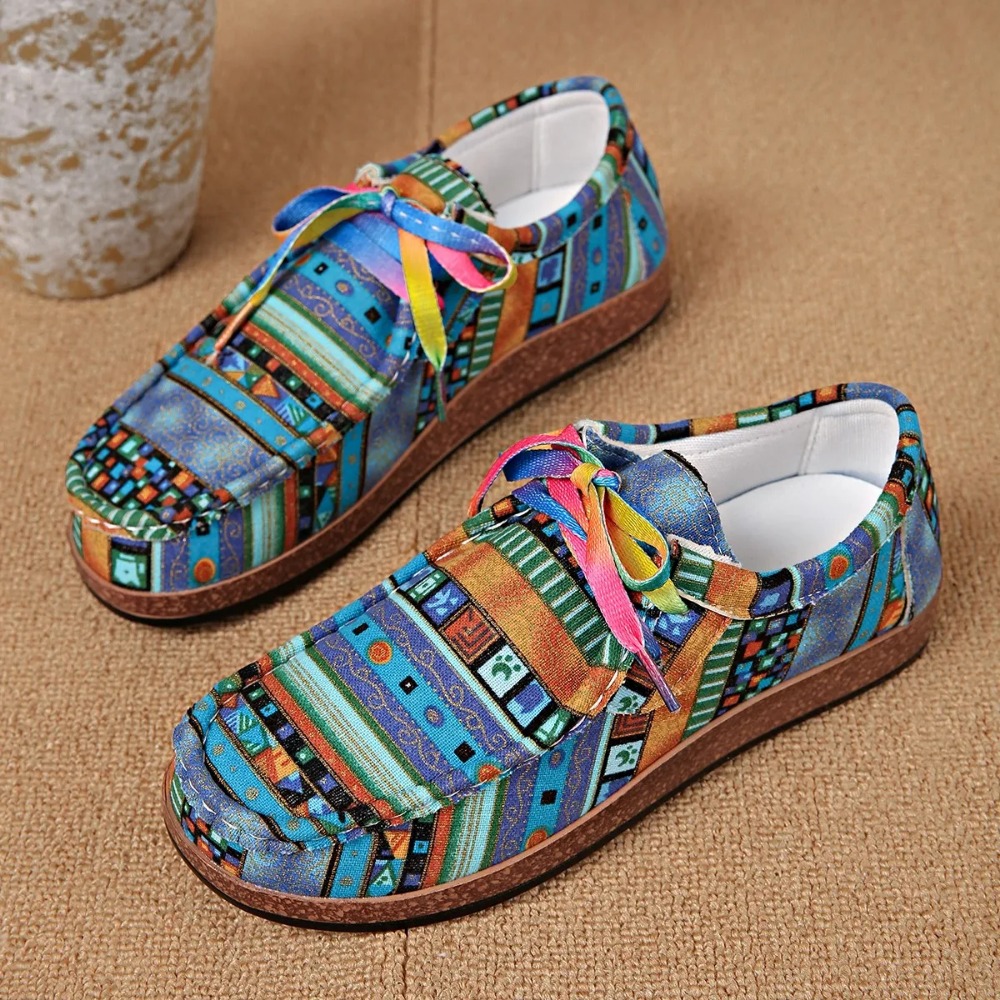2026 รองเท้าผู้หญิง รองเท้าผ้า - Espadrille Slip On บทวิจารณ์และราคา
