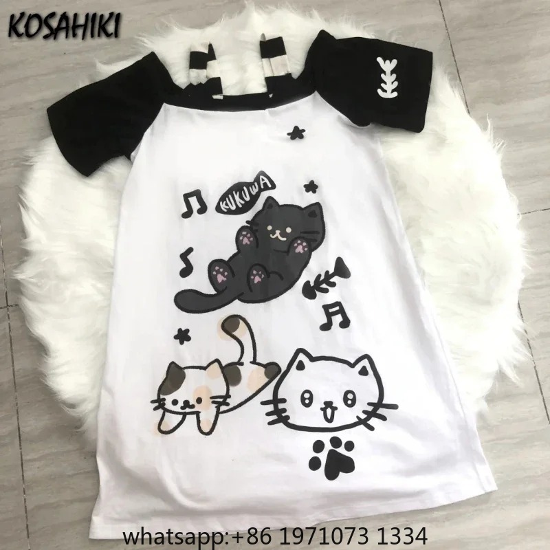 เสื้อยืดผู้หญิงลายปะติดสไตล์ญี - Tee Graphic Print บทวิจารณ์และราคา