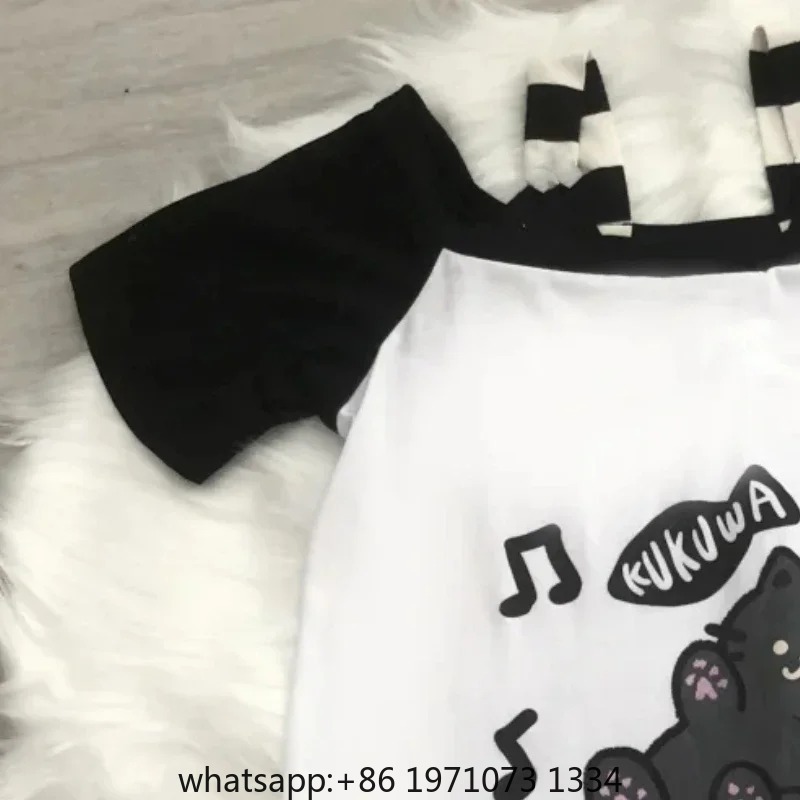 เสื้อยืดผู้หญิงลายปะติดสไตล์ญี - Tee Graphic Print บทวิจารณ์และราคา