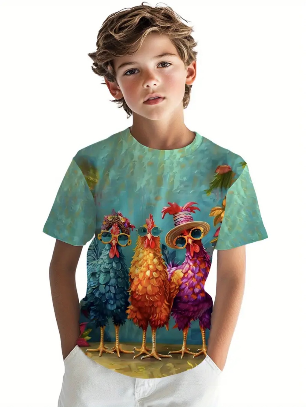 เสื้อยืดแขนสั้นพิมพ์ลายชายหาดส - Tee Graphic Print บทวิจารณ์และราคา
