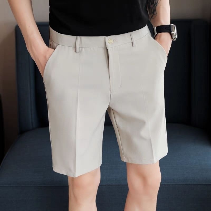กางเกงขาสั้นทรงสลิมฟิตสำหรับผู - Shorts Chino Slim บทวิจารณ์และราคา
