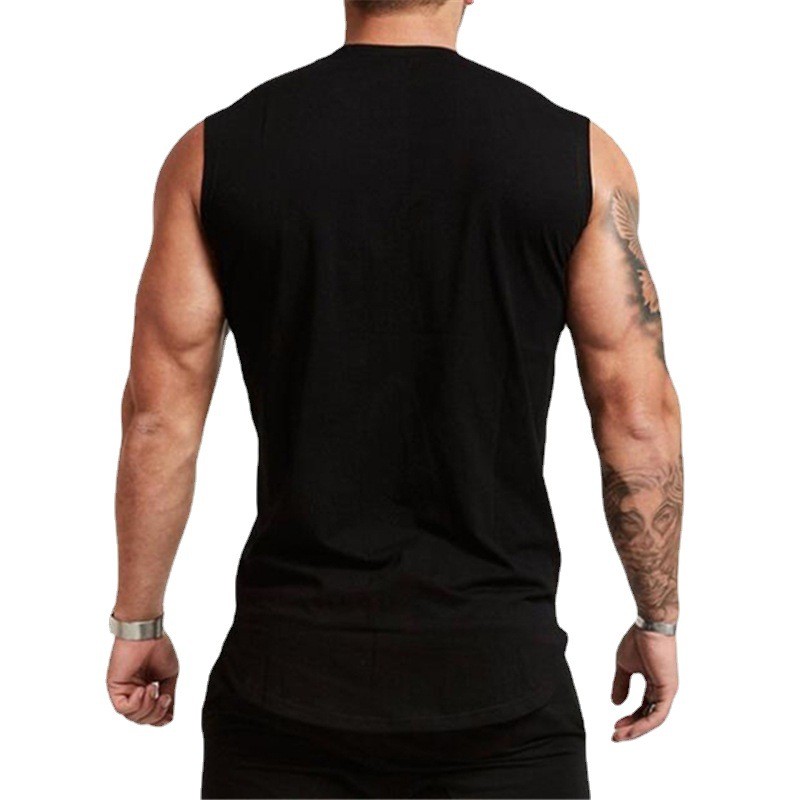 เสื้อกล้ามออกกำลังกายคอวีแขนกุ - Tank Top Muscle บทวิจารณ์และราคา