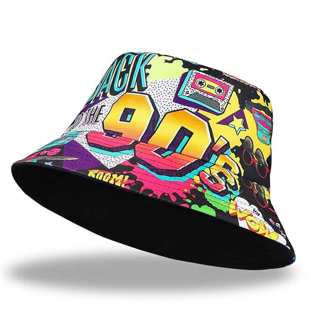 หมวกบักเก็ตสไตล์วินเทจยุค 80-9 - Packable Hat Nylon บทวิจารณ์และราคา