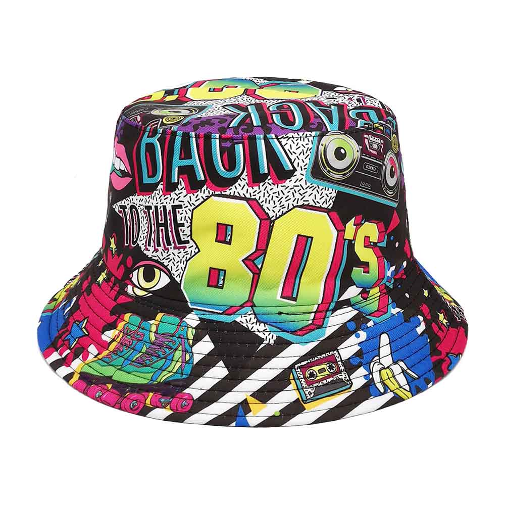 หมวกบักเก็ตสไตล์วินเทจยุค 80-9 - Packable Hat Nylon บทวิจารณ์และราคา
