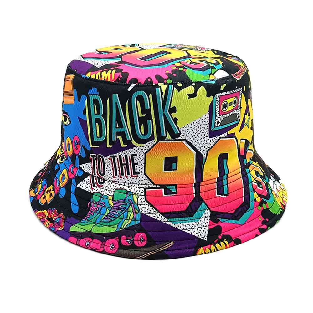 หมวกบักเก็ตสไตล์วินเทจยุค 80-9 - Packable Hat Nylon บทวิจารณ์และราคา