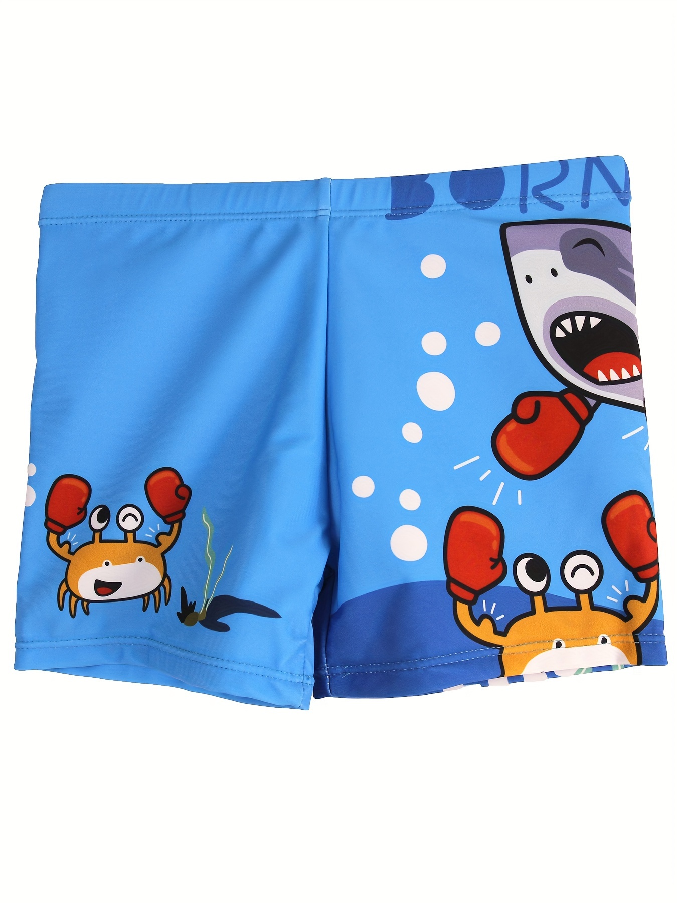 กางเกงว่ายน้ำแห้งเร็วลายการ์ตู - Swim Trunk Quick Dry บทวิจารณ์และราคา